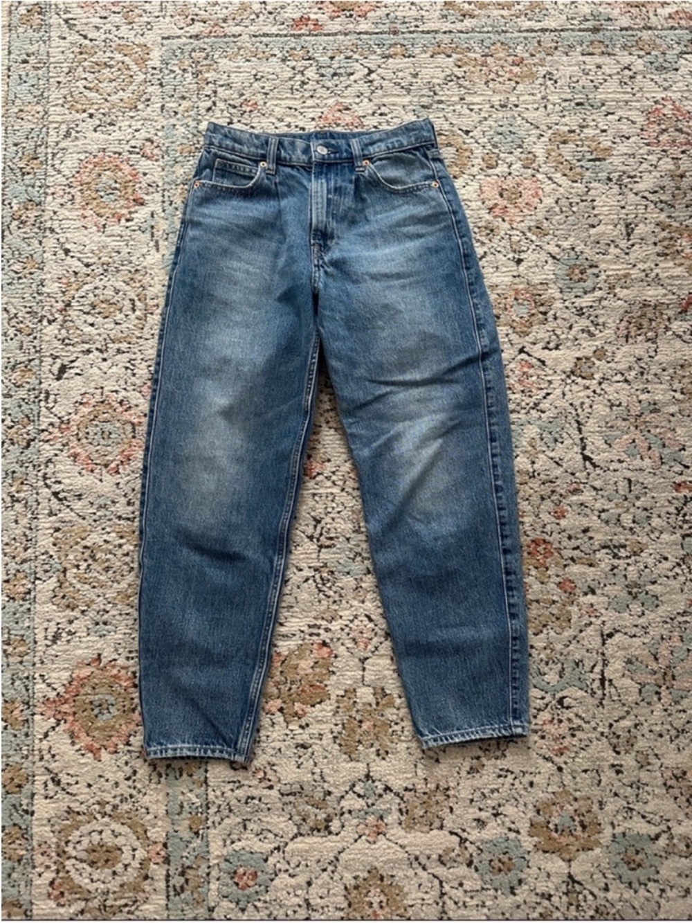 GAP High Rise Barrel Jeans | 24R - Picture 2 of 7